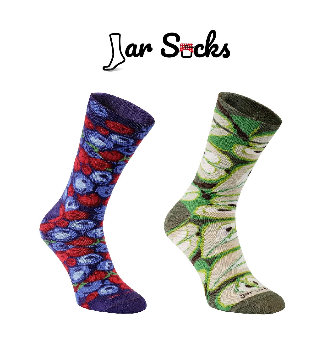 Шкарпетки Rainbow Socks Блюберніка та Груша в Склянці - 2 Пари, фото №2