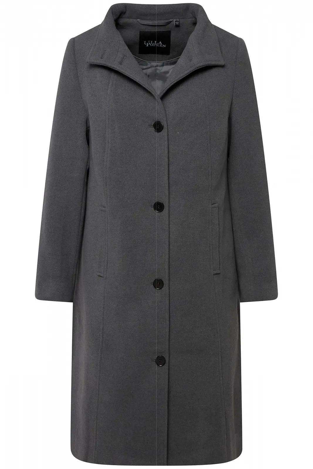 Пальто Ulla Popken Жіноче Вовняне З Повною Підкладкою, фото №3