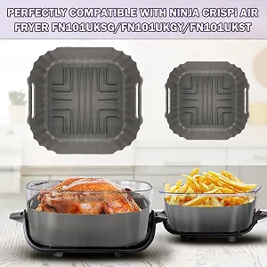 Набор силиконовых форм для мультипечи BYKITCHEN для Ninja CRISPi FN101EU 3.8 л + 1.4 л 2 шт. synthetic.ua - Фото 1