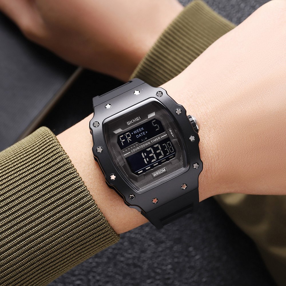 Годинник Skmei 2296MTBKBK Matte Black, фото №4