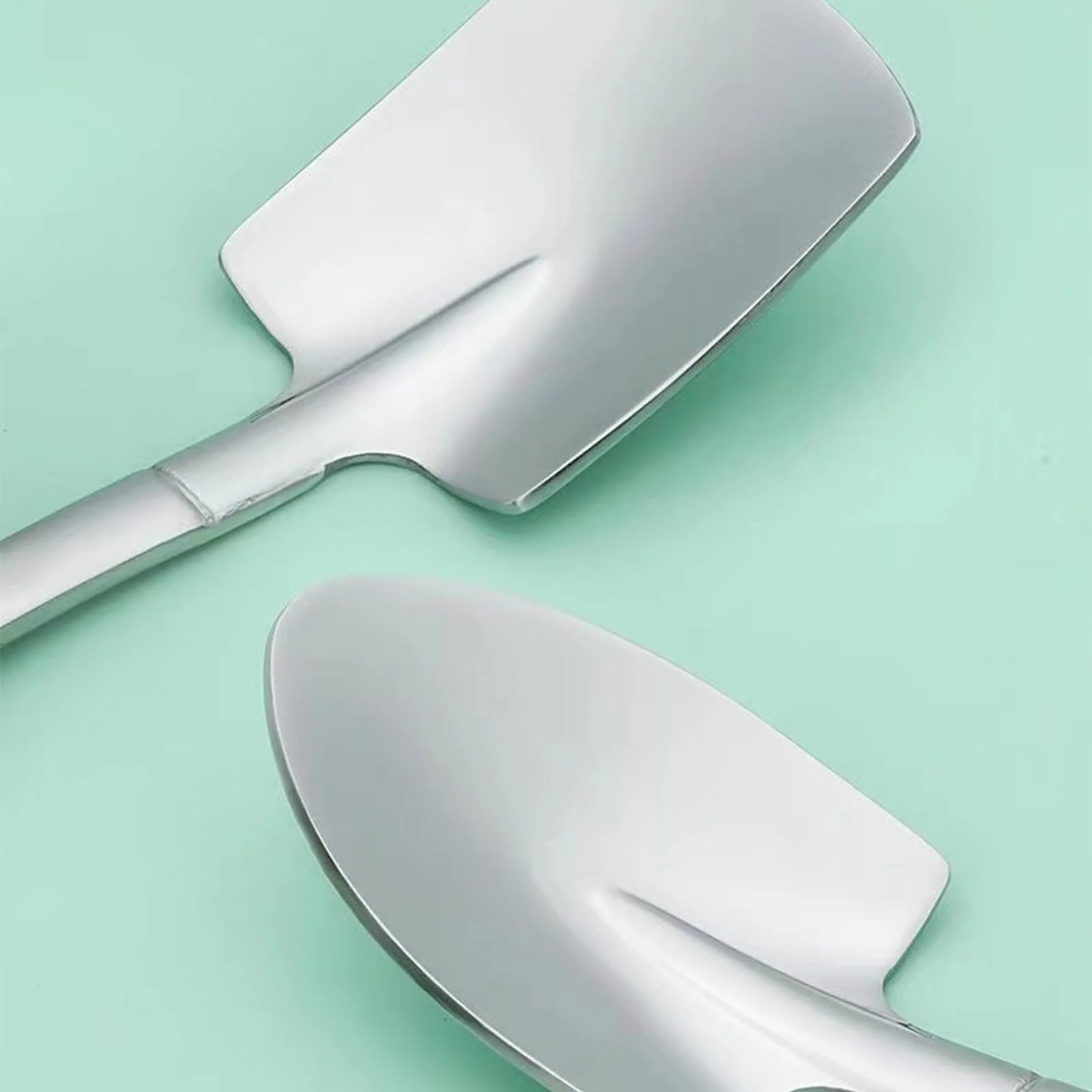 Ложка Шпатель з нержавіючої сталі, Креативна ложка-совок, фото №7 Ложка Шпатель з нержавіючої сталі, Креативна ложка-совок, фото №7