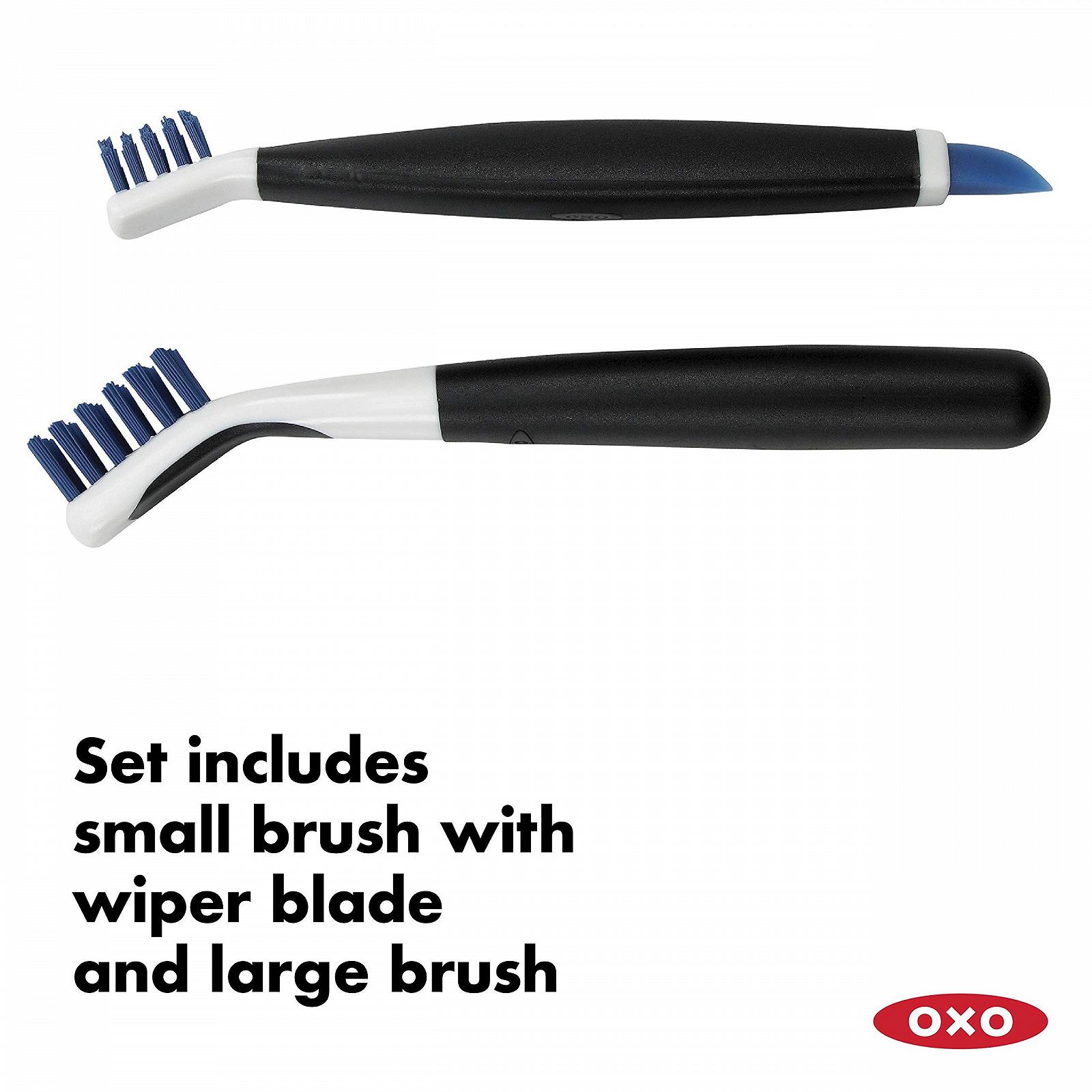 Набір щіток OXO Good Grips Deep Clean для глибокого очищення Blue, фото №4 Набір щіток OXO Good Grips Deep Clean для глибокого очищення Blue, фото №4