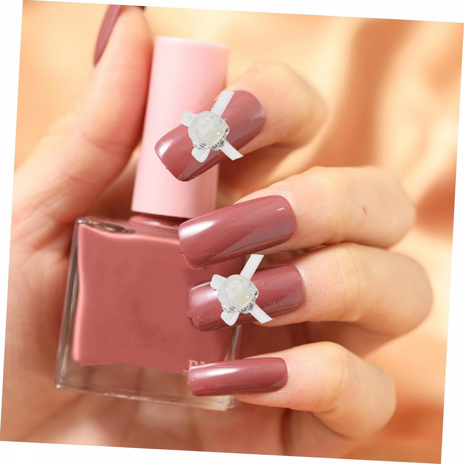 Украшение для ногтей Бант FRCOLOR Набор 8шт., фото №5