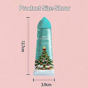 Крем для рук Рождественский набор, Увлажняющий крем для рук для огрубевшей кожи, Крем для нежного ухода для сухих рук, Подарок на день рождения, Рождественские подарки для женщин и мужчин, 5 шт synthetic.ua - Фото 1