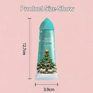 Крем для рук Рождественский набор, Увлажняющий крем для рук для огрубевшей кожи, Крем для нежного ухода для сухих рук, Подарок на день рождения, Рождественские подарки для женщин и мужчин, 5 шт synthetic.ua - Фото 1