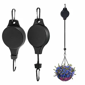 Регульовані ролики для рослин Pack of 2 Black - Фото 1