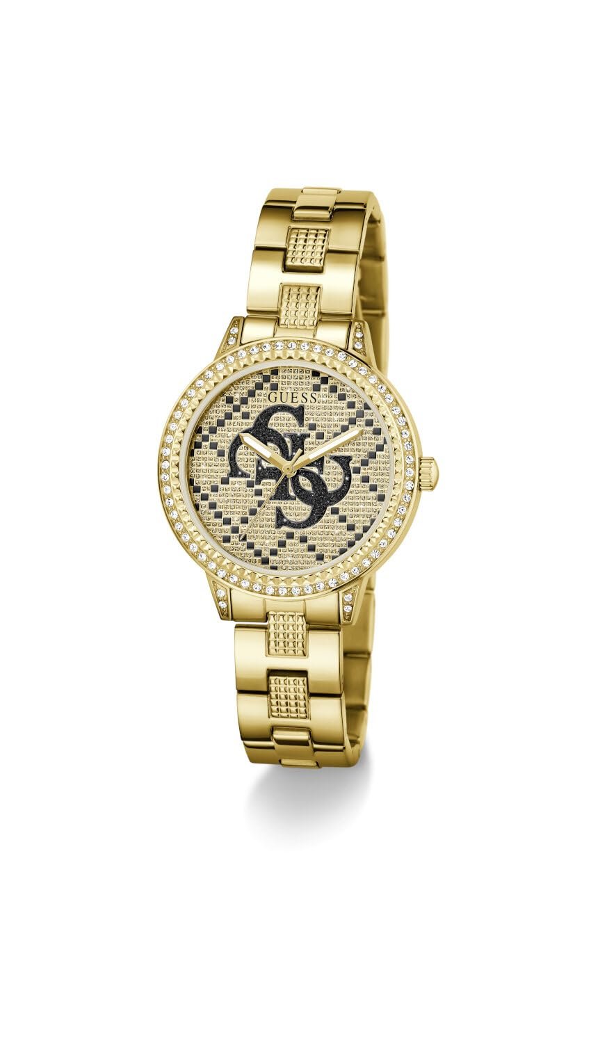 Часы наручные женские GUESS G LACE GW0944L2 из нержавеющей стали Золотой, фото №9 Часы наручные женские GUESS G LACE GW0944L2 из нержавеющей стали Золотой, фото №9