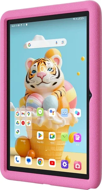 Планшет 10.1" Blackview Tab 80 Kids 4+8/64Gb 4G 2-SIM 8 ядер Android 14 7680 mAh Pink, фото №4