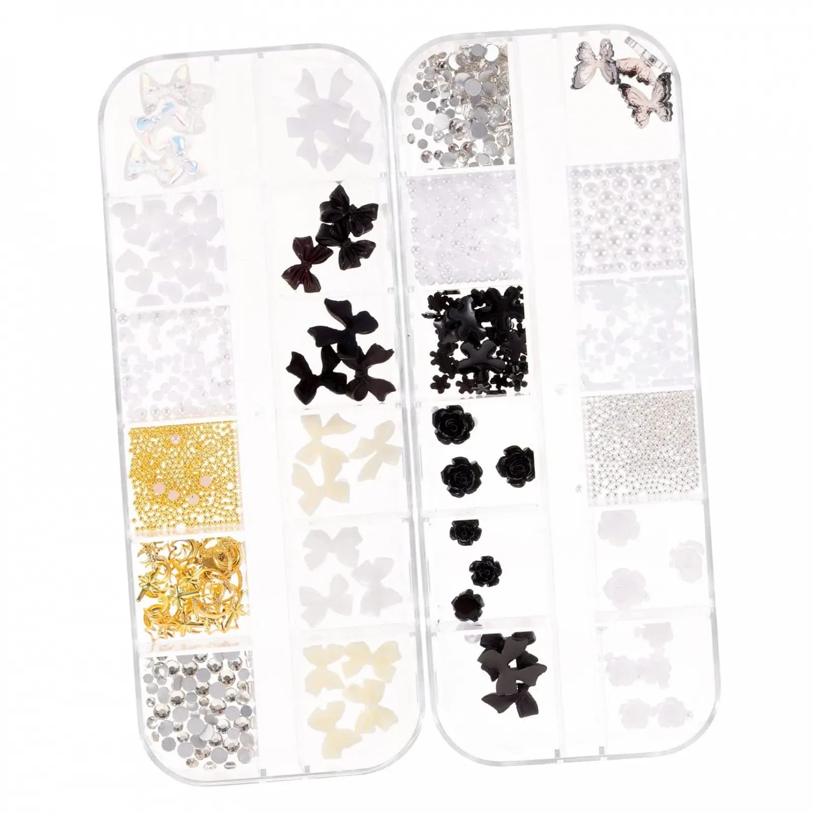 Стразы для ногтей COHEALI в коробке, аксессуары для дизайна ногтей, украшения для творческого маникюра дома и в салонах. Универсальные для ногтей, чехлов для телефонов и прочего, фото №7