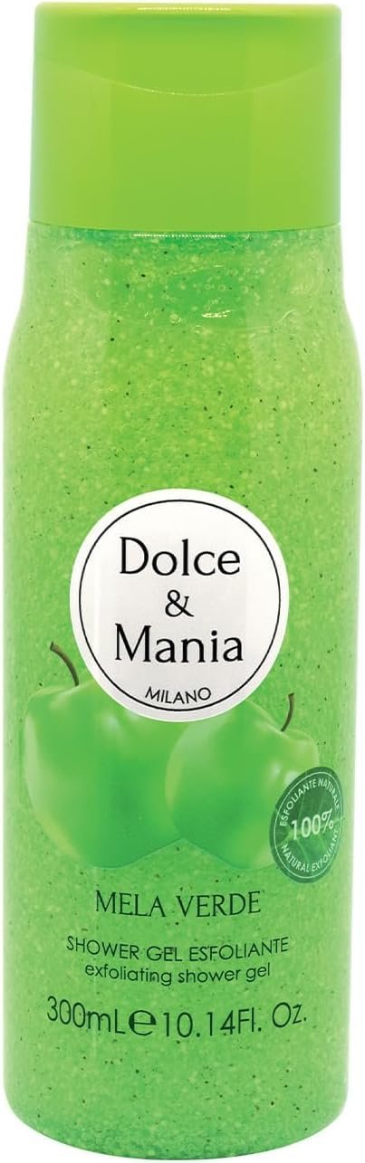 Гель-скраб для душа Dolce & Mania Green Apple 300 мл, фото №1