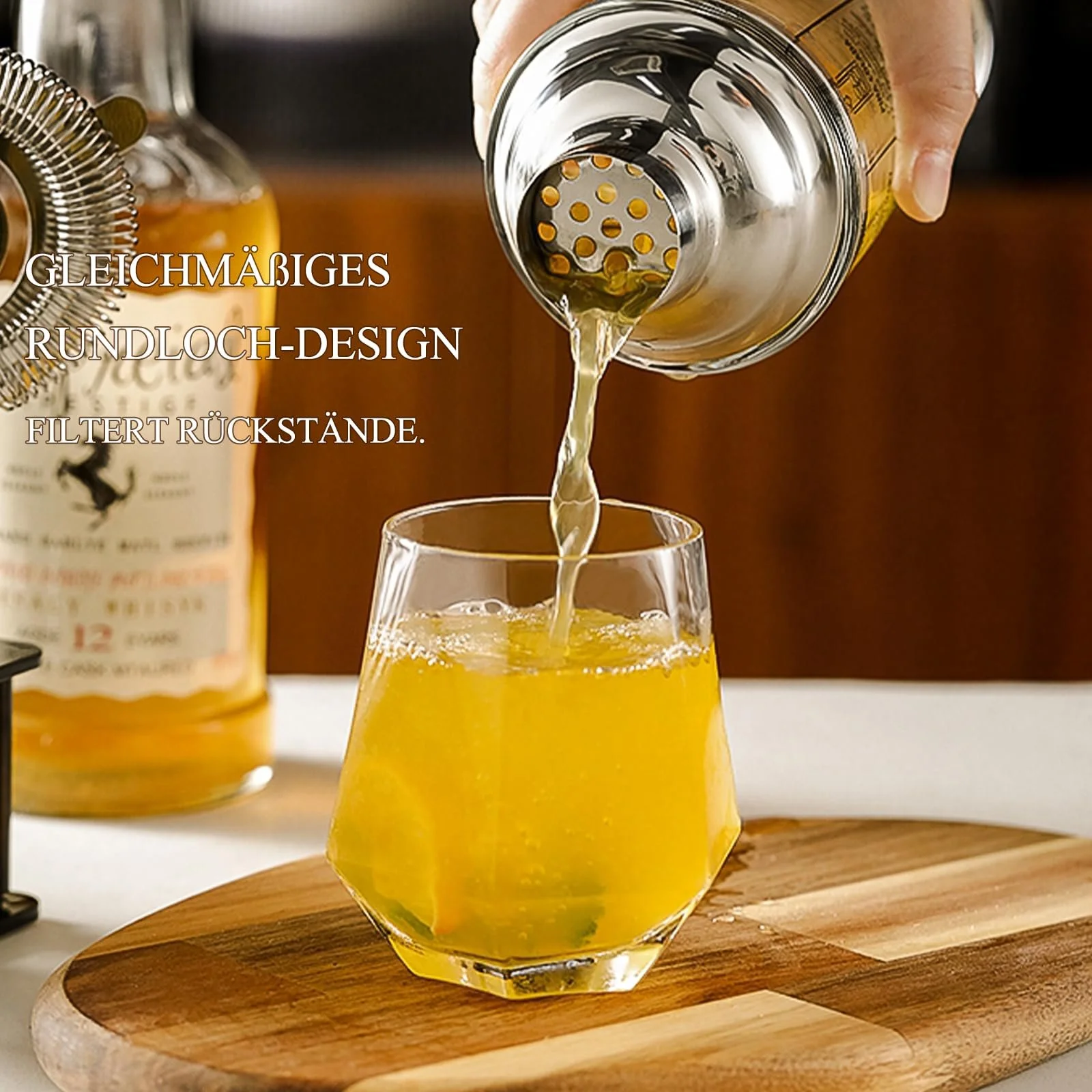 Профессиональный стеклянный набор для коктейлей, аксессуары для коктейльного шейкера, мерный стакан, набор для приготовления коктейлей для мохито, для дома или бара, фото №3 Профессиональный стеклянный набор для коктейлей, аксессуары для коктейльного шейкера, мерный стакан, набор для приготовления коктейлей для мохито, для дома или бара, фото №3