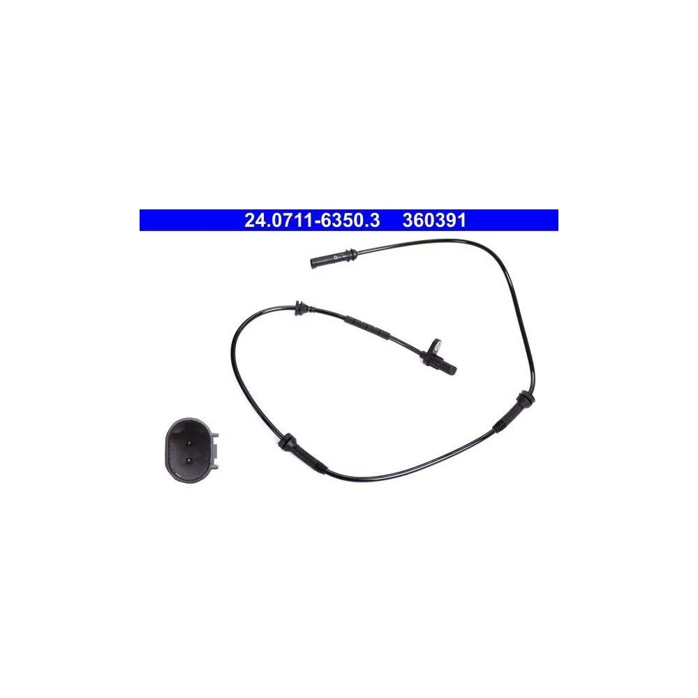 Датчик скорости вращения колеса ATE 24.0711-6350.3 для BMW передний мост, фото №1 Датчик скорости вращения колеса ATE 24.0711-6350.3 для BMW передний мост, фото №1