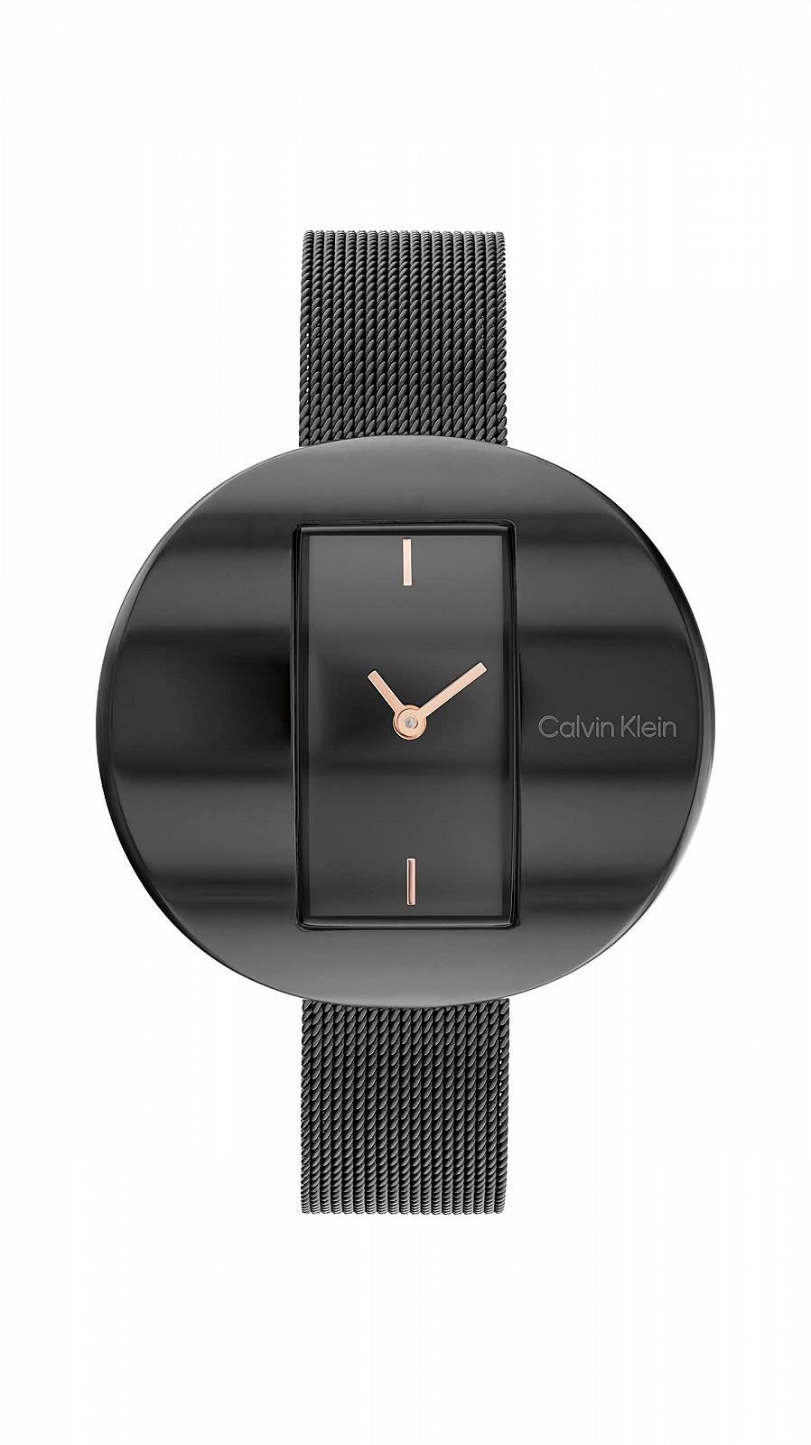 Жіночий аналоговий годинник Calvin Klein Сріблястий, фото №1
