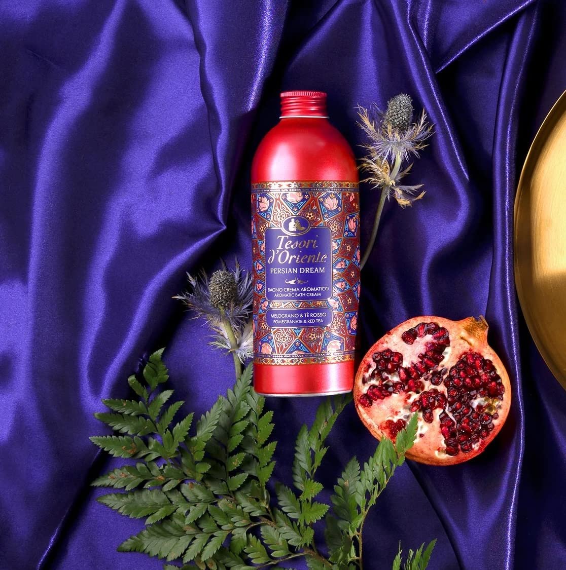 Крем-гель для душу Tesori d'Oriente Persian Dream Pomegranate and Red Tea 500 мл, фото №6 Крем-гель для душу Tesori d'Oriente Persian Dream Pomegranate and Red Tea 500 мл, фото №6