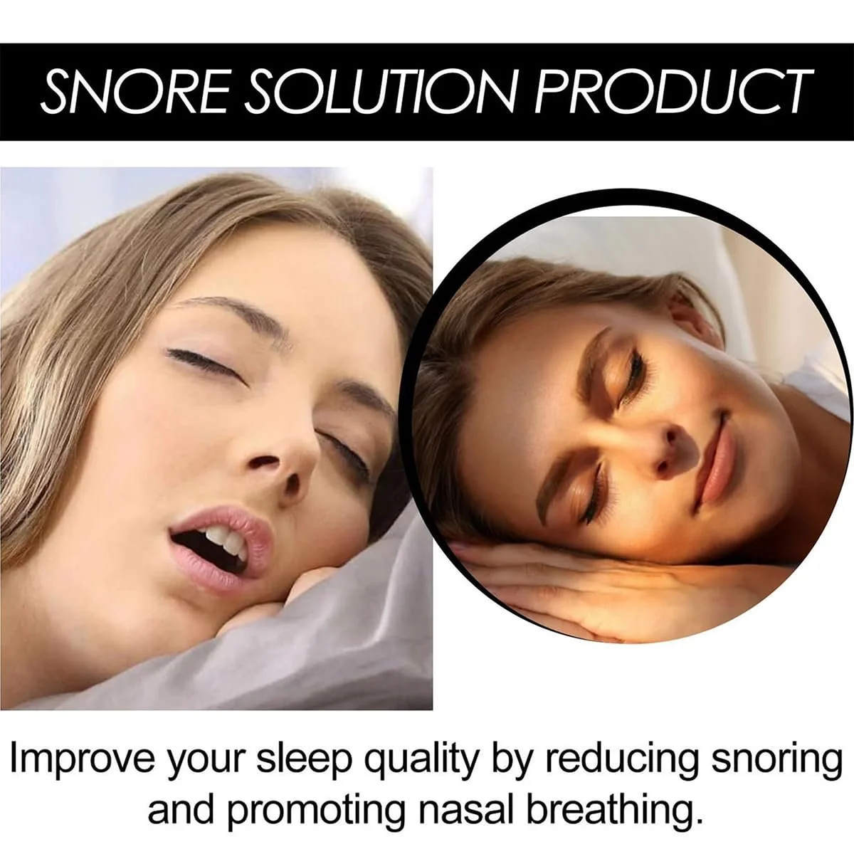 Кільце проти хропіння Snorno Магнітний акупресурний пристрій Регульоване, фото №3