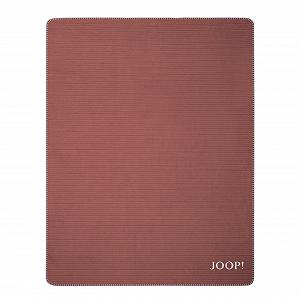 Плед Joop! Melange двухсторонний Оранжевый / Натуральный 150 x 200 см synthetic.ua - Фото 1