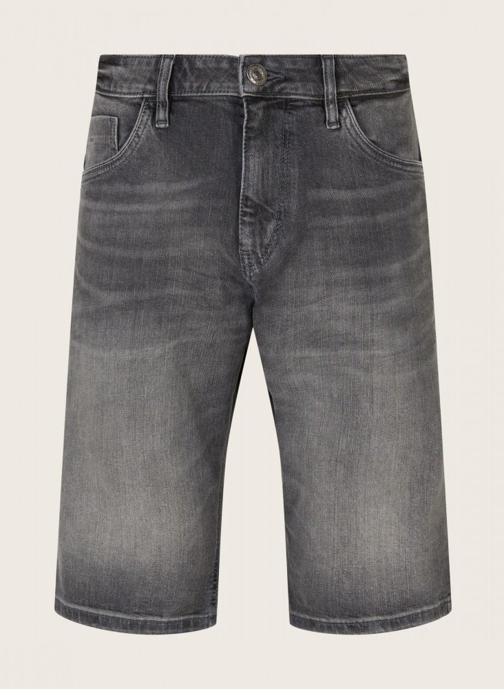 Джинсовые шорты Tom Tailor Josh shorts 30 Серый, фото №1