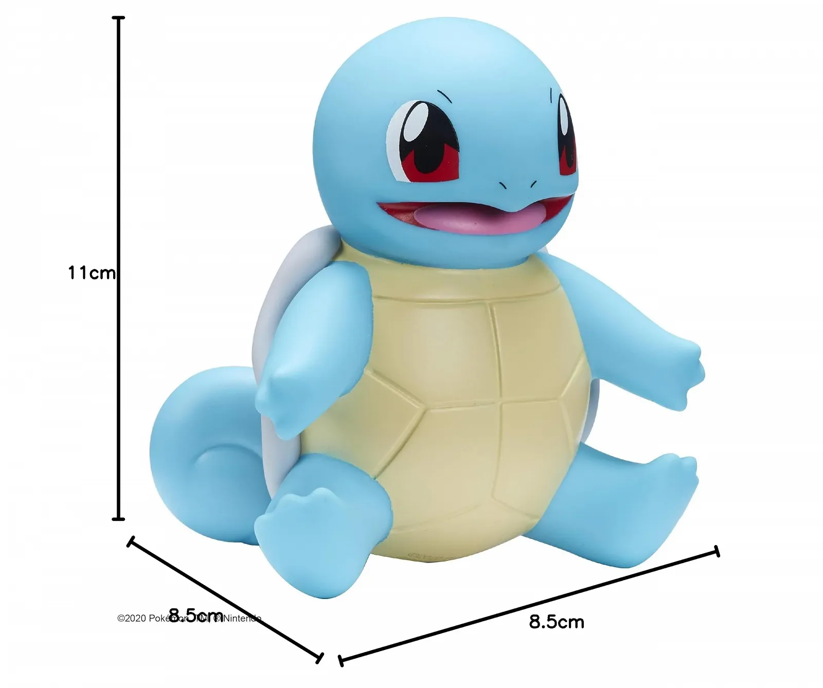 Вінілова фігурка Pokémon Kanto Wave 1 Schiggy 10 см BO37264 Різнокольоровий PKW2277, фото №4