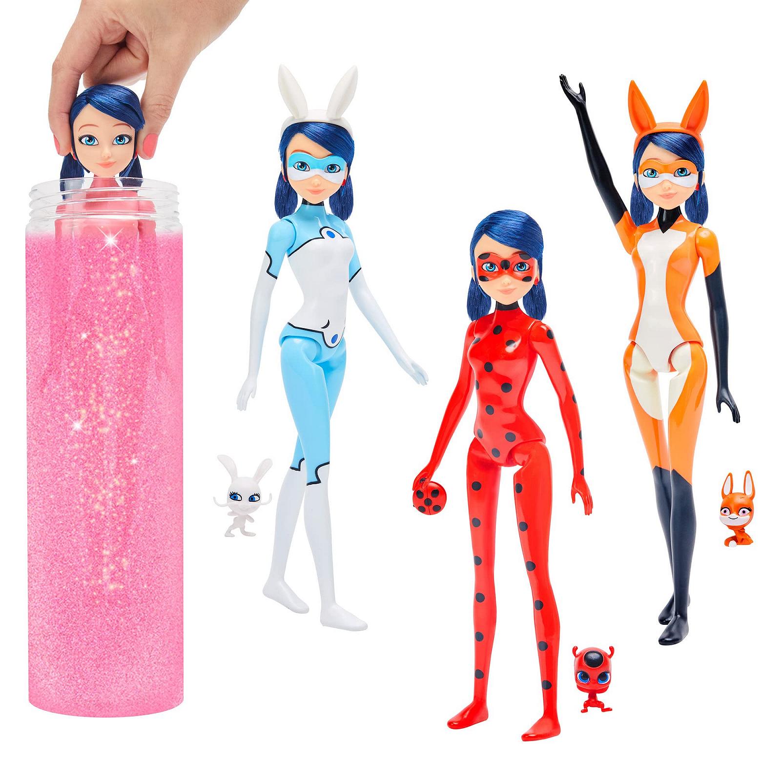 Лялька Miraculous: Ladybird and Black Cat Time to Transform Marinette, фото №6