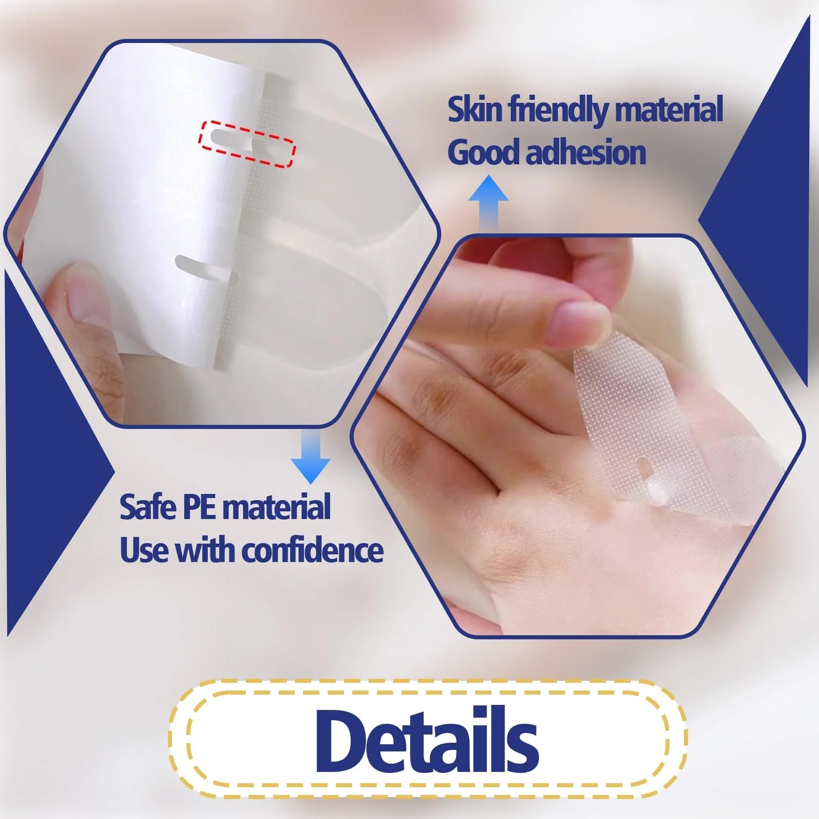 Смужки від хропіння 90 шт. для рота, пластир для сну, покращує нічний сон, фото №3 Смужки від хропіння 90 шт. для рота, пластир для сну, покращує нічний сон, фото №3