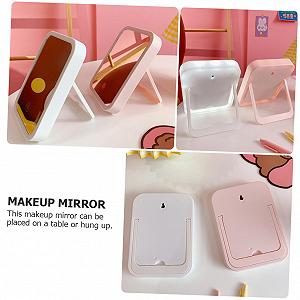 Зеркало Angoily Kosmetikspiegel 1 STK подсвеченное для макияжа японское LED диодное настольное для путешествий с подсветкой пластиковое белое складное настольное цена на synthetic.ua - Фото 1 Зеркало Angoily Kosmetikspiegel 1 STK подсвеченное для макияжа японское LED диодное настольное для путешествий с подсветкой пластиковое белое складное настольное synthetic.ua - Фото 1