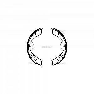 Комплект тормозных колодок, стояночный тормоз TRISCAN 8100 20004 для PORSCHE, задний мост - Фото 1
