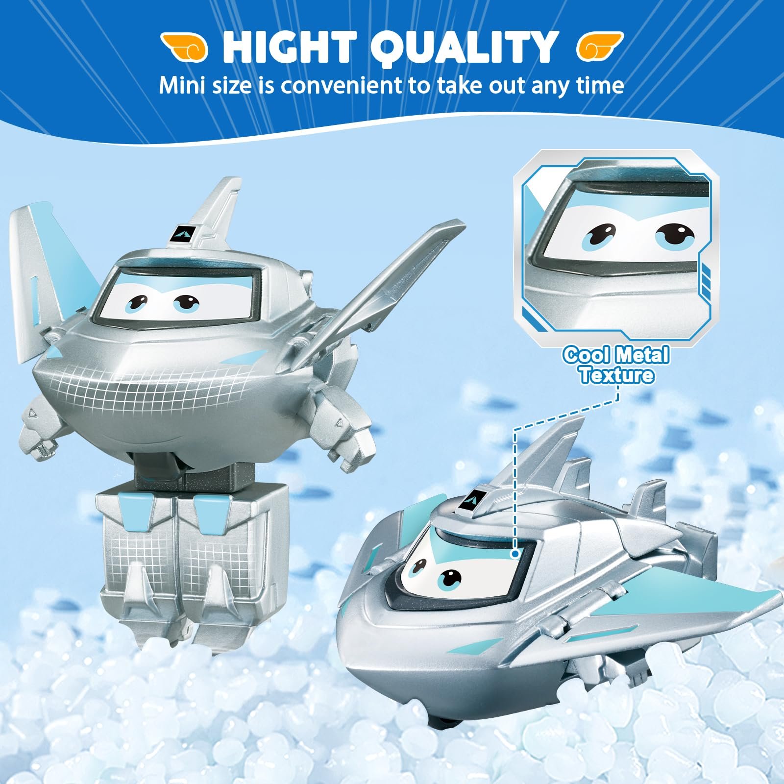 Трансформер Самолет Super Wings Traver, 2 в 1, 5 см, фото №6