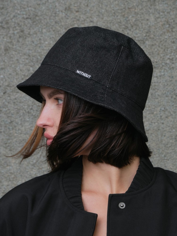 Джинсова панамка Without black 24, фото №5