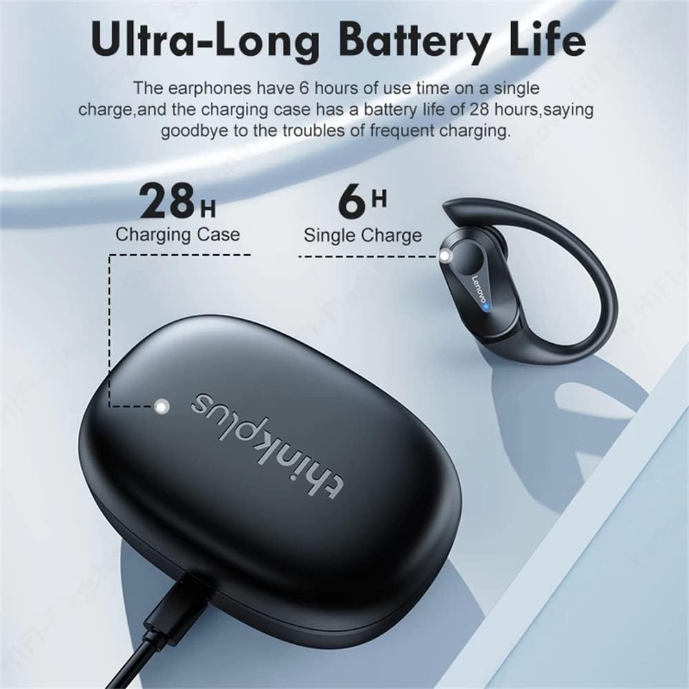 Навушники Lenovo LivePods LP75 Bluetooth 5.3 Спортивні Гачок для вуха, фото №2