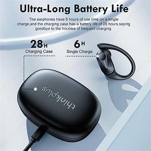 Наушники Lenovo LivePods LP75 Bluetooth 5.3 Спортивные Крючок для уха synthetic.ua - Фото 1
