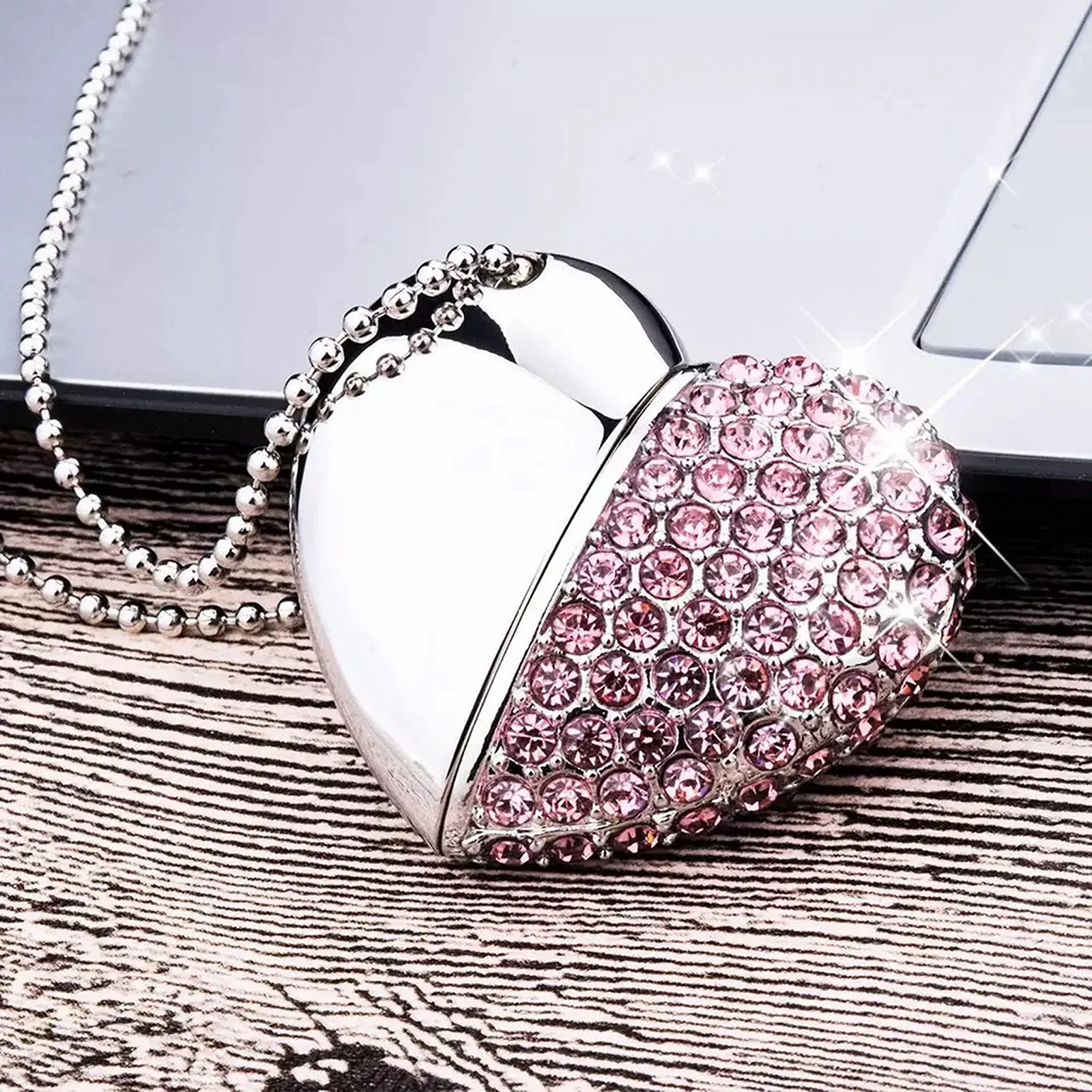 USB-накопичувач Crystal Heart Shape 64 GB USB 3.0 High Speed, фото №7 USB-накопичувач Crystal Heart Shape 64 GB USB 3.0 High Speed, фото №7