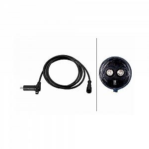 Датчик частоты вращения колеса HELLA 6PU 230 052-241 для MERCEDES-BENZ, задняя ось - Фото 1