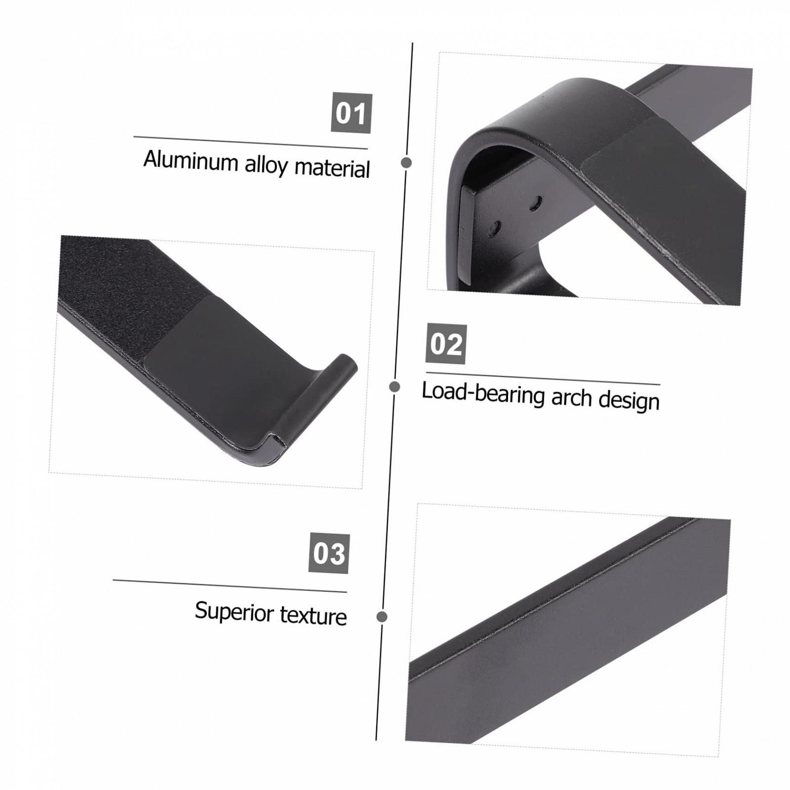 Подставка для ноутбука алюминиевый сплав с охлаждением, эргономичная, треугольная структура, фото №4