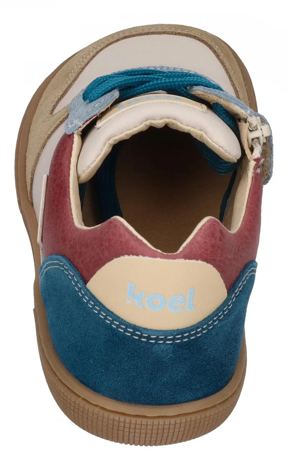 Дитячі босоніж взуття KOEL Кросівки Date Suede Бежевий, фото №5 Дитячі босоніж взуття KOEL Кросівки Date Suede Бежевий, фото №5