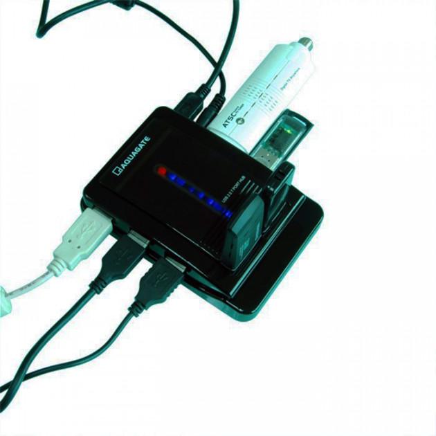 Активный USB-хаб PowerPlant USB 2.0 7 портов CA911349, фото №5