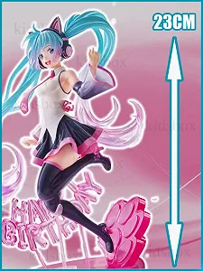Фігурка Хатсуне Міку Хацуне Hatsune Miku аніме ігрова іграшка День Народження 23 см synthetic.ua - Фото 1
