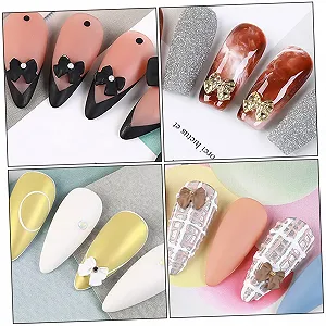 Прикраса для нігтів Garneck Mattierte Schleife 35 шт. synthetic.ua - Фото 1