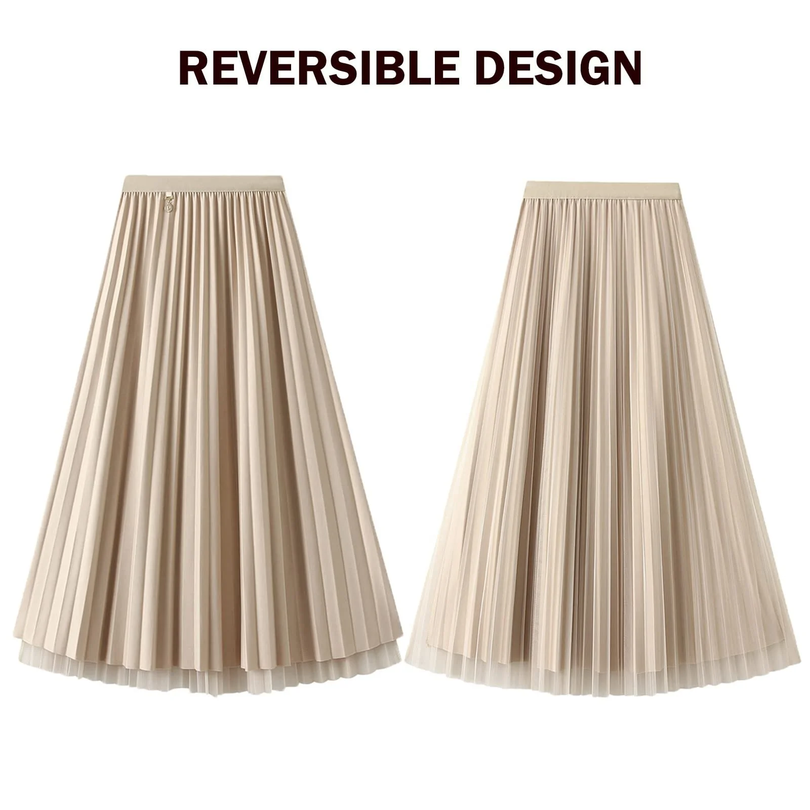 Юбка Тюлевая Jemsia A-силуэта Миди Эластичная с Высокой Талией Плиссированная для Вечеринок и Балета с Украшением для Женщин и Девушек, фото №2