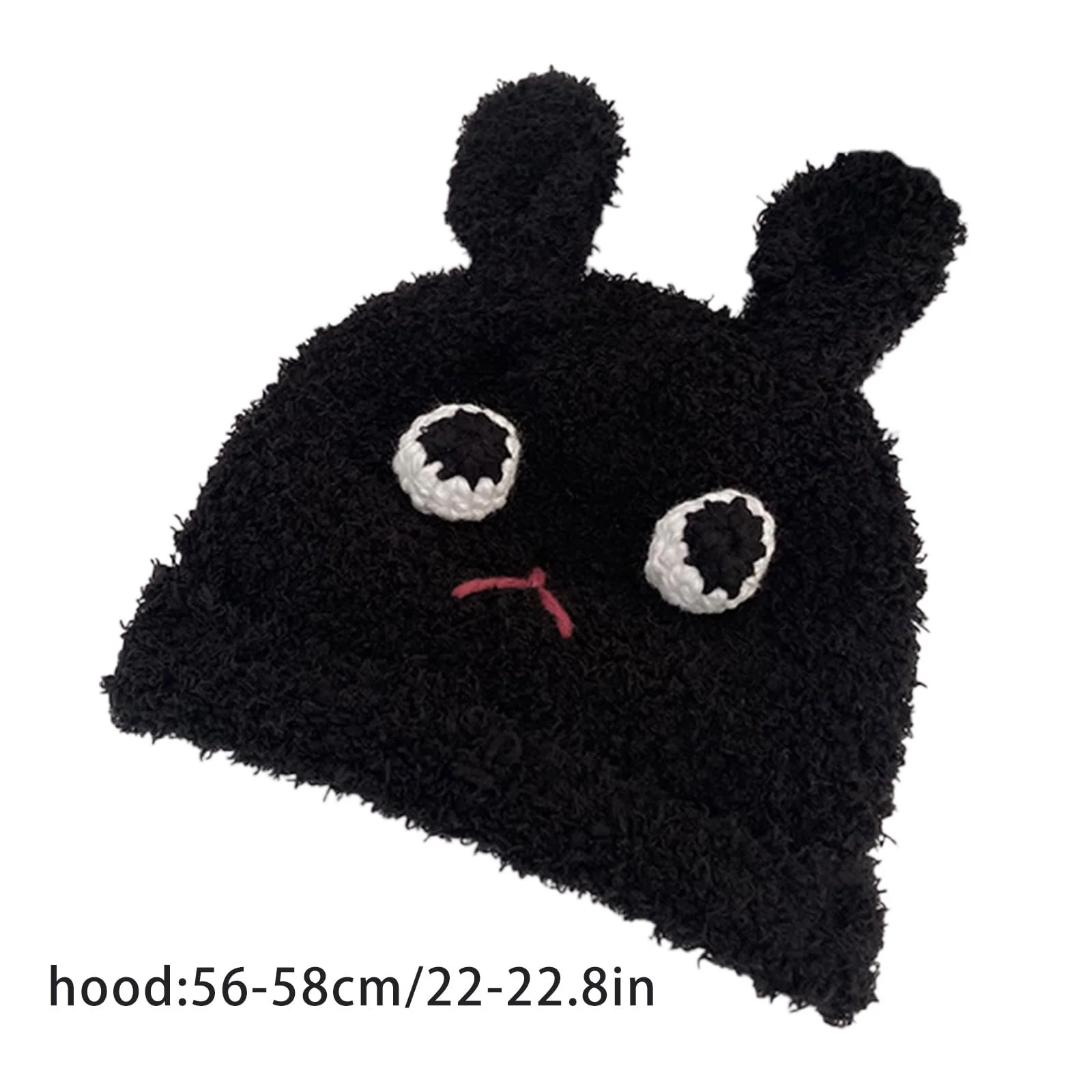 Шапка-біні Ldabrye Y2k для підлітків, еластична, з мультяшним ведмедиком, фото №5