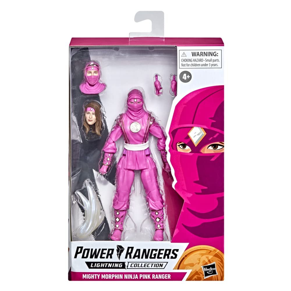 Фігурка Рейнджер Рожевий Могутні Морфіни Ніндзя Hasbro Multi-Colour, фото №1