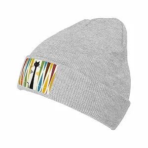 Купить Шапка JBYJBX Изображение кота в стиле середины прошлого века Осенняя зимняя повседневная - Фото 1 Шапка JBYJBX Изображение кота в стиле середины прошлого века Осенняя зимняя повседневная - Фото 1