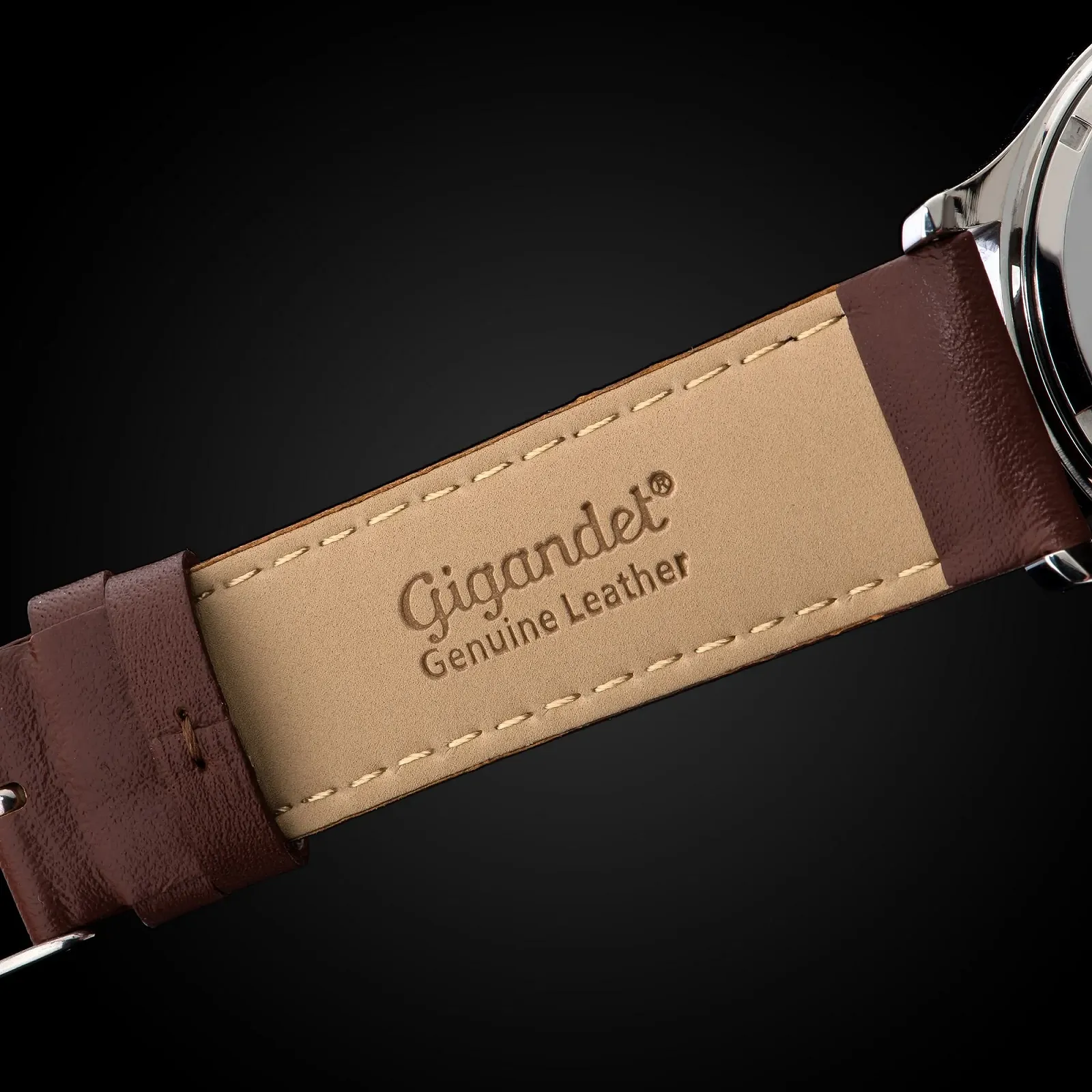 Мужские Аналоговые Часы Gigandet Skyscraper G49-002, Хронограф, Кварцевый, Серебряный, Коричневый, фото №8 Мужские Аналоговые Часы Gigandet Skyscraper G49-002, Хронограф, Кварцевый, Серебряный, Коричневый, фото №8