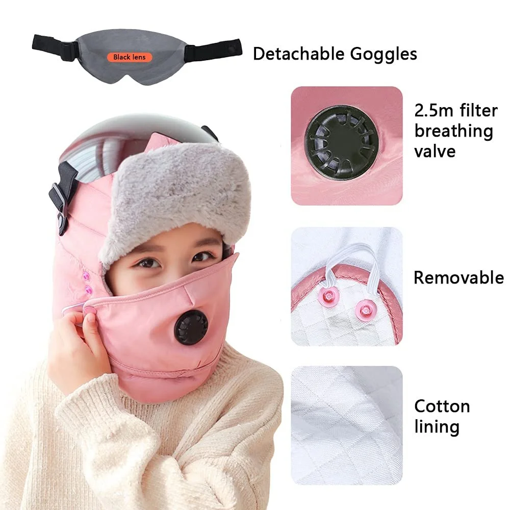 Зимняя шапка Детская лыжная шапка с клапаном для ушей, фото №3 Зимняя шапка Детская лыжная шапка с клапаном для ушей, фото №3