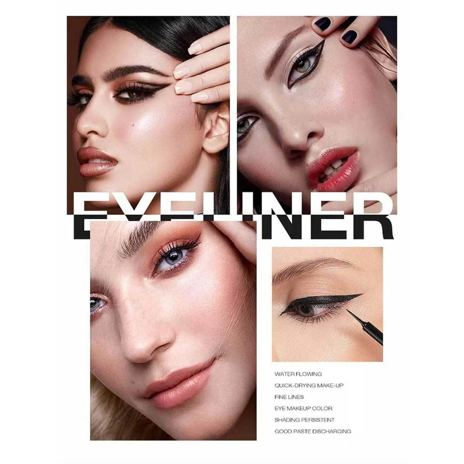 Рідка Підводка Чорний, 3 мл, фото №5 Рідка Підводка Чорний, 3 мл, фото №5