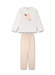 Комплект пижамы для девочек Sanetta - Фото 1