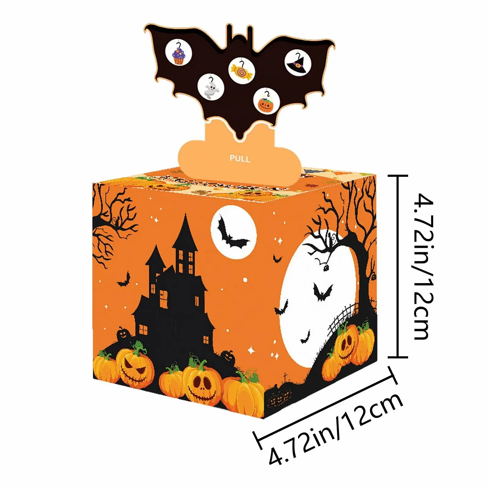 Коробка-сюрприз для грошей Halloween Святковий контейнер для подарунків, фото №6