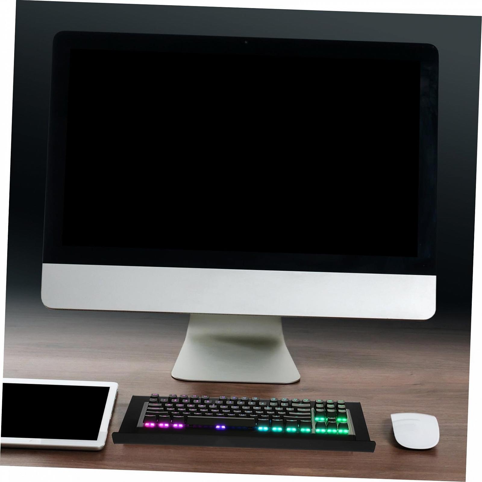 Підставка для клавіатури Нахилена акрилова Ергономічна Нековзка Сумісна Стабільна Сучасна для офісу та дому, фото №4