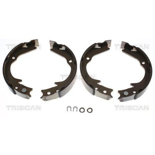 Комплект гальмівних колодок стоянкового гальма TRISCAN 8100 68003 для SUBARU, задня вісь, фото №2