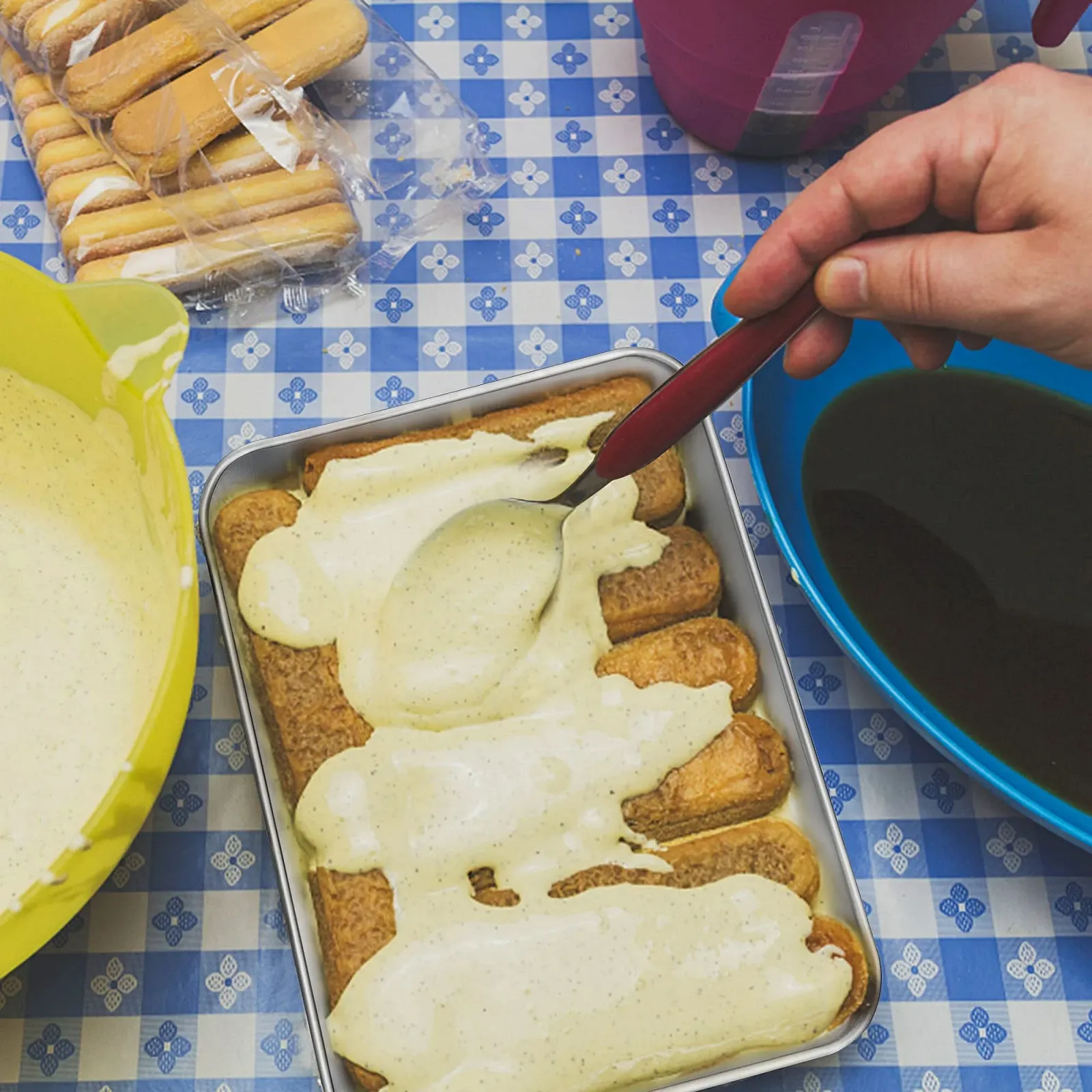 Форма для запекания Joyfair Нержавеющая сталь Прямоугольная 24 x 18 x 5 см, фото №6