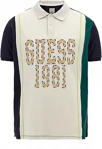 Чоловіча футболка-поло Guess Jeans - L synthetic.ua - Фото 1